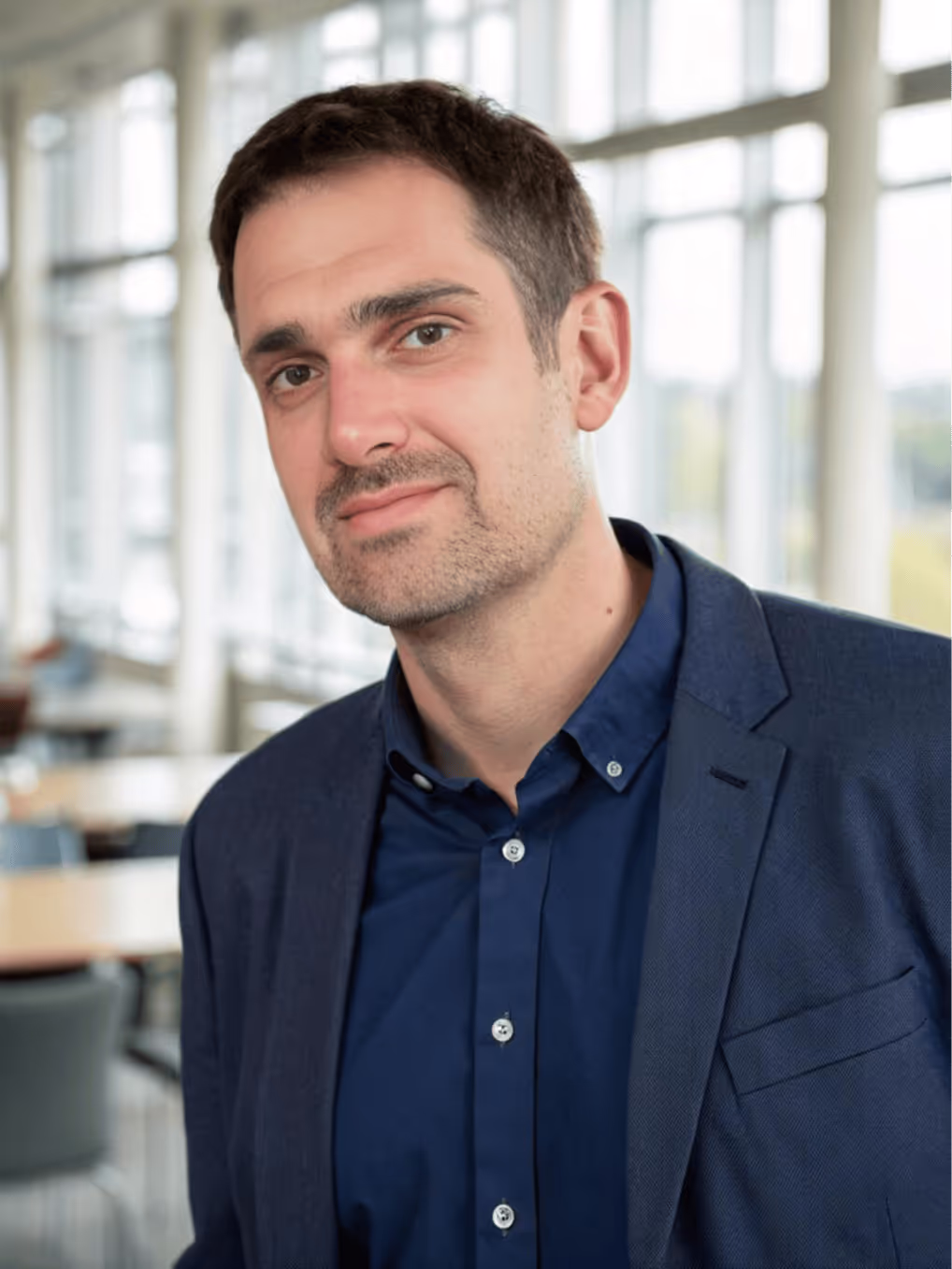 Portrait of Vlad Aseev, Head of QA at TIMVERO